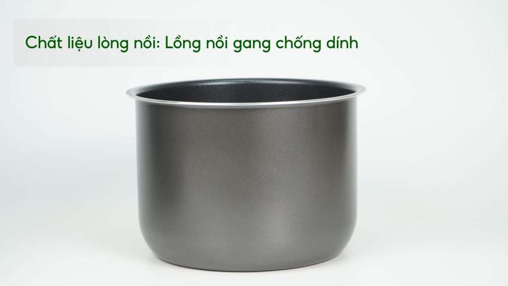 Nồi Áp Suất Điện Đa Năng Tefal Home Chef CY601868 Chất liệu lòng nồi_ Lồng nồi gang chống dính