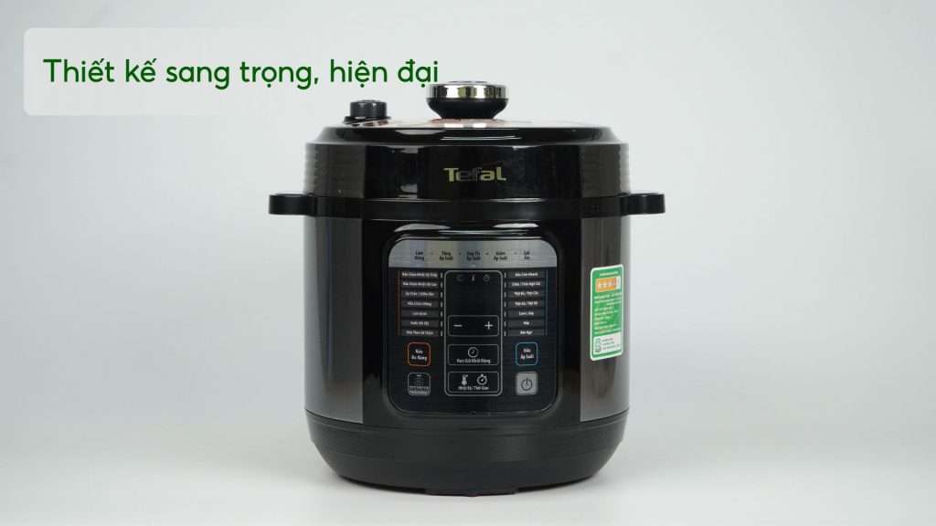 Nồi Áp Suất Điện Đa Năng Tefal Home Chef CY601868 Thiết kế sang trọng, hiện đại