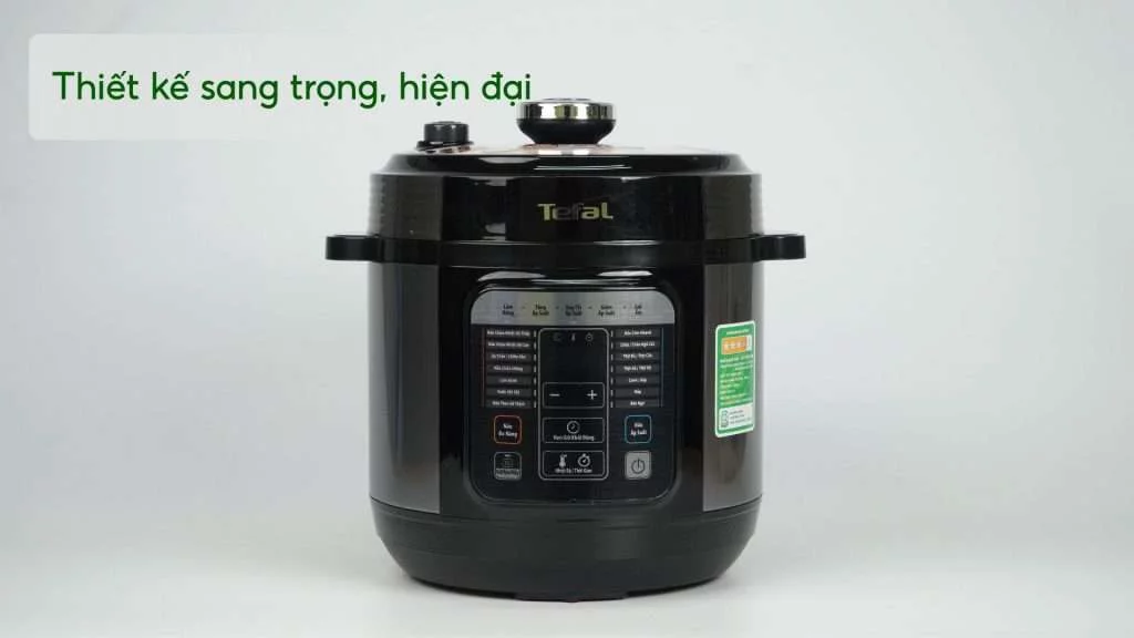 Nồi Áp Suất Điện Đa Năng Tefal Home Chef CY601868 Thiết kế sang trọng, hiện đại