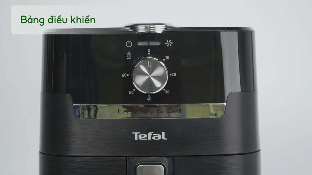 Nồi Chiên Không Dầu Tefal 2In1 Easy Fry & Grill Classis EY501815 4.2L Bảng điều khiển