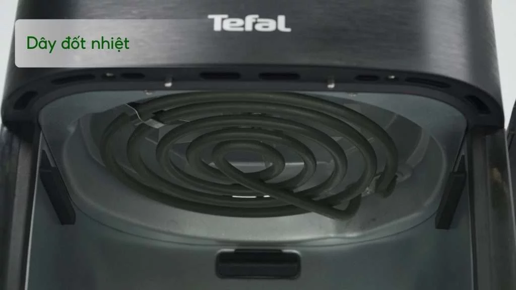 Nồi Chiên Không Dầu Tefal 2In1 Easy Fry & Grill Classis EY501815 4.2L Dây đốt nhiệt