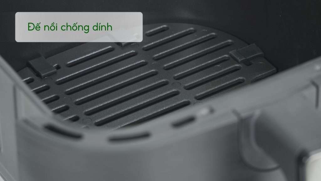Nồi Chiên Không Dầu Tefal 2In1 Easy Fry & Grill Classis EY501815 4.2L Đế nồi chống dính