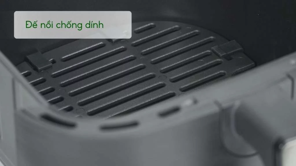 Nồi Chiên Không Dầu Tefal 2In1 Easy Fry & Grill Classis EY501815 4.2L Đế nồi chống dính