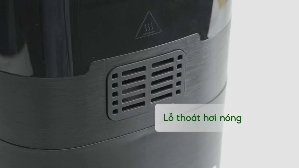 Nồi Chiên Không Dầu Tefal 2In1 Easy Fry & Grill Classis EY501815 4.2LLỗ thoát hơi nóng