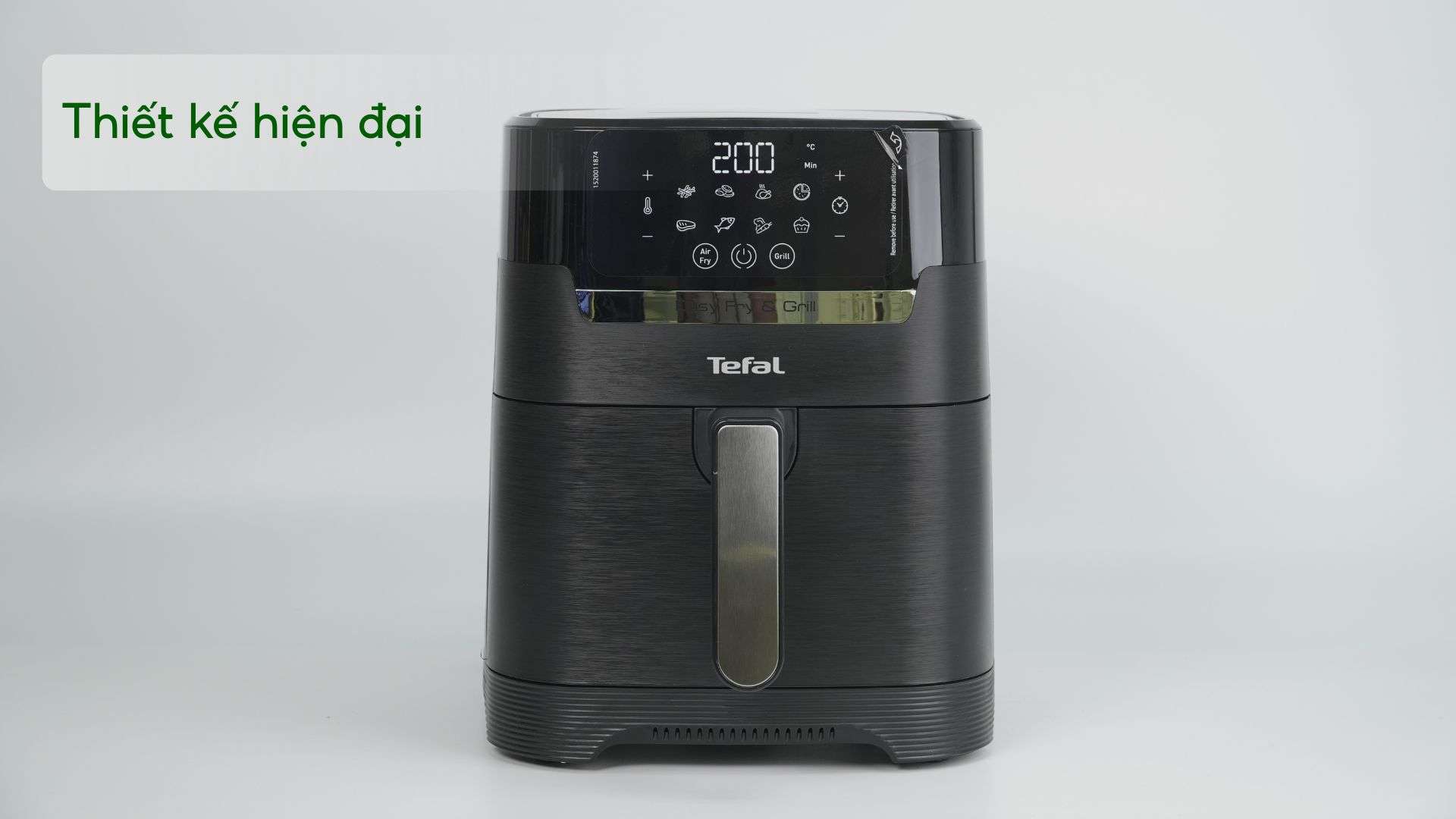 Nồi Chiên Không Dầu Tefal 2In1 Easy Fry & Grill Precision EY505815 4.2L Thiết kế hiện đại