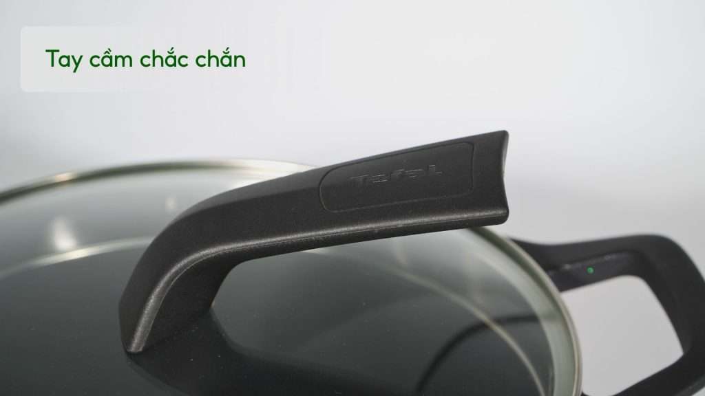 Nồi Đúc Cao Cấp Tefal Robusto Có Miệng Rót 24Cm E2494644 Tay cầm chắc chắn
