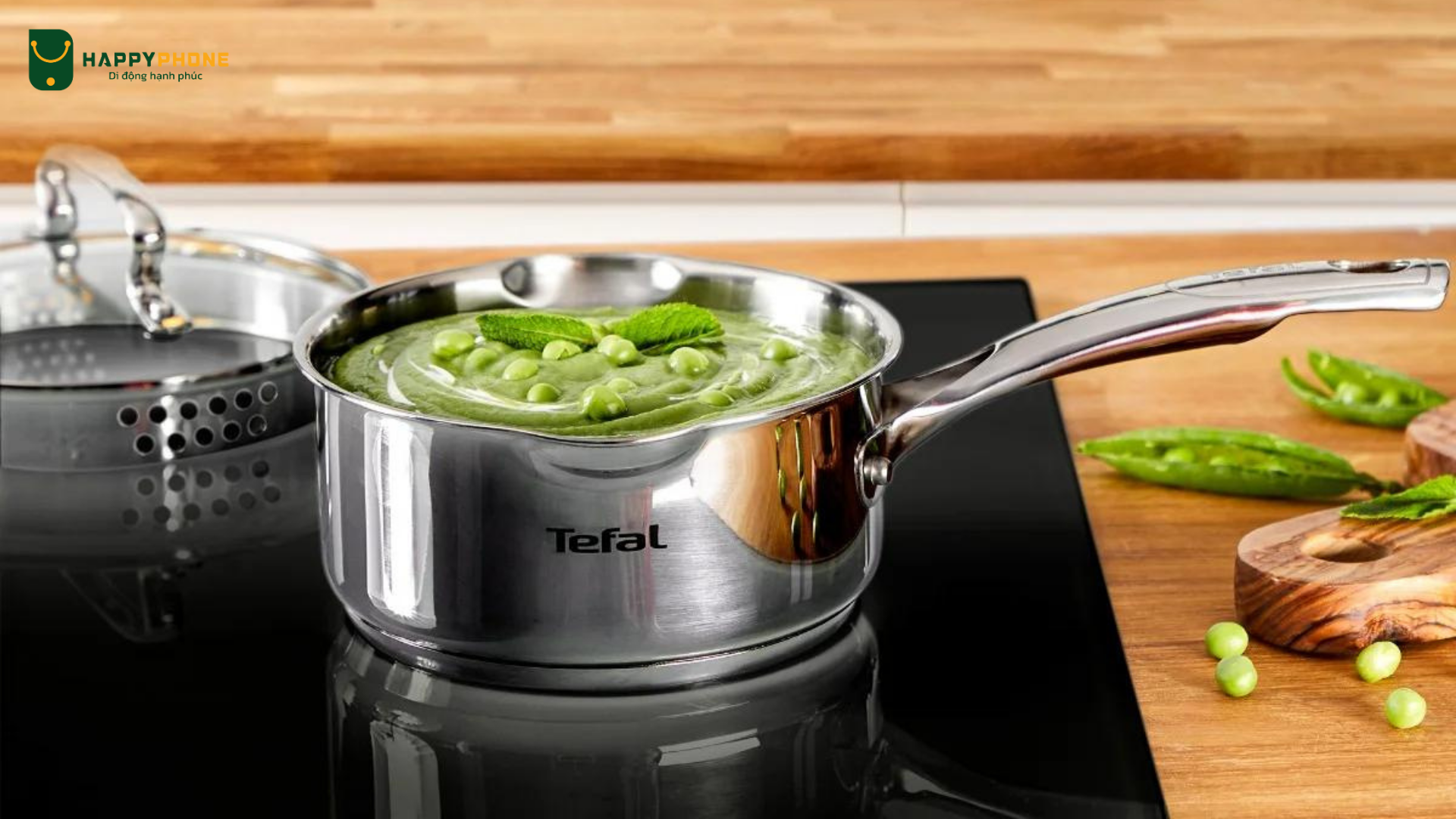 Nồi Inox Tefal Duetto Plus tương thích mọi loại bếp