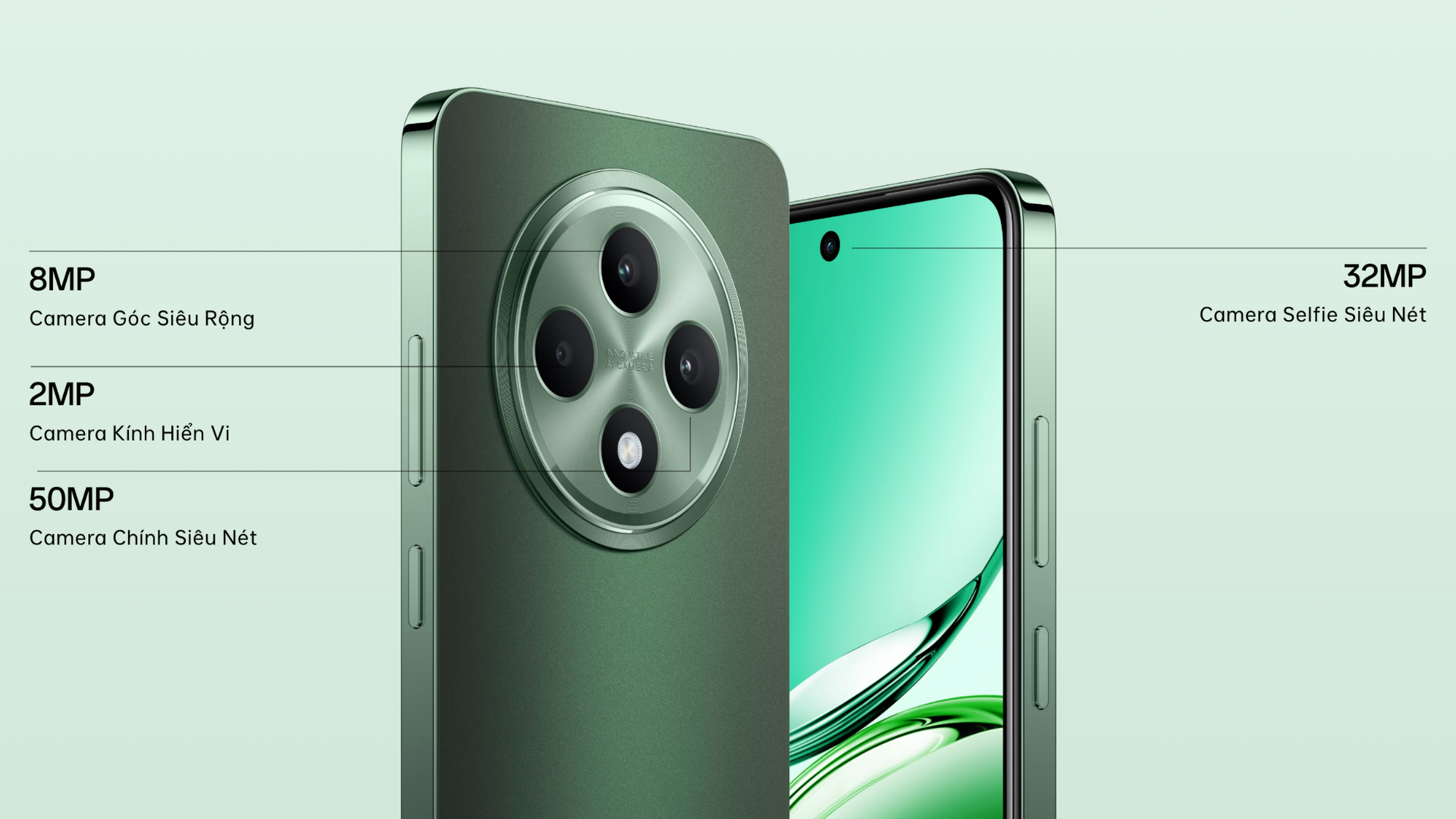 Oppo Reno12 F camera AI chụp hình và quay video cực đỉnh