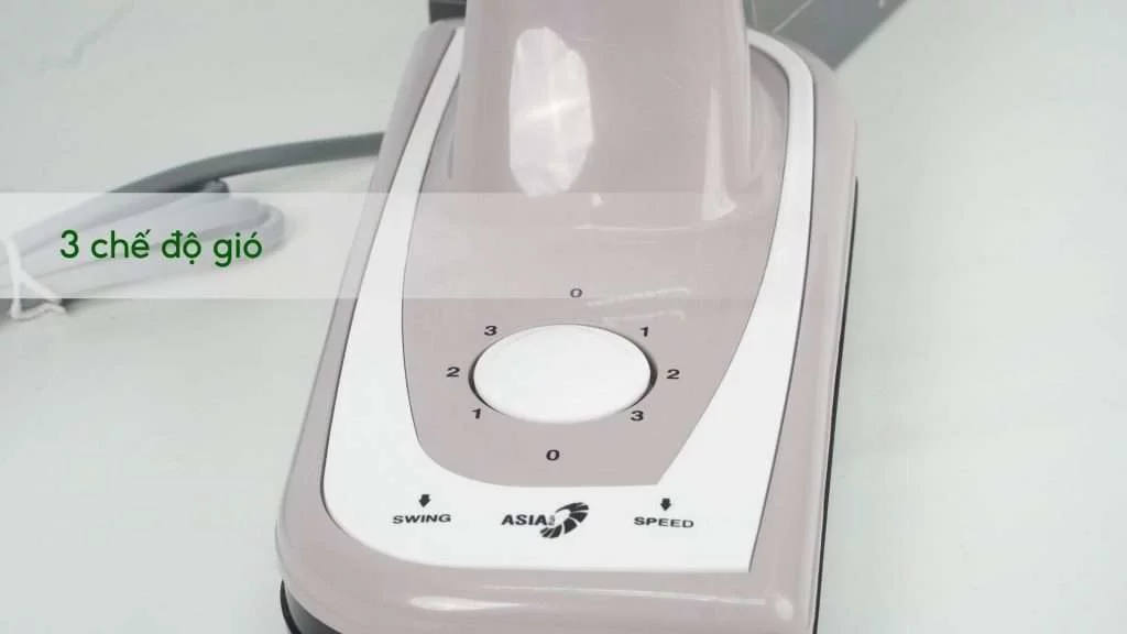 Quạt Treo Tường Asiavina VY357792 55W Xám 3 chế độ gió