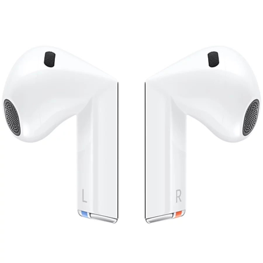 Tai nghe Bluetooth Samsung Galaxy Buds3 màu trắng mặt nghiêng