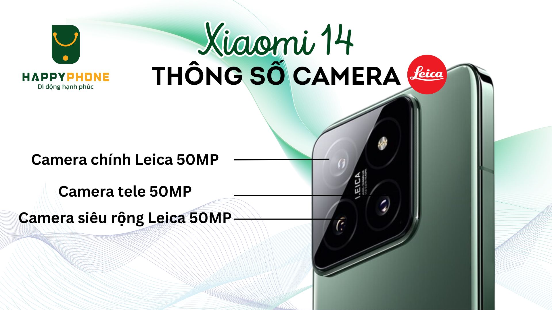 Thông số camera Xiaomi 14