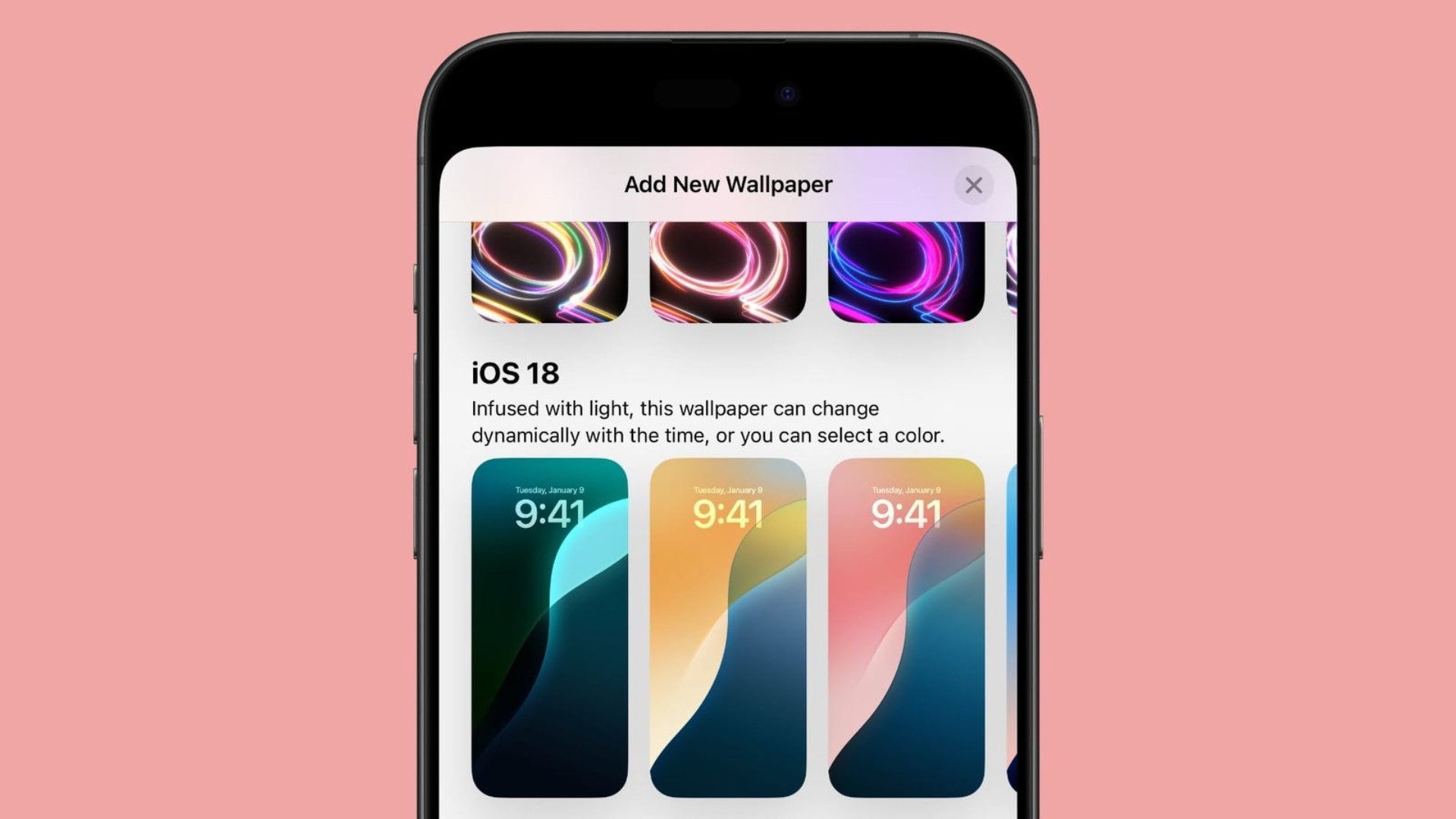 iOS 18 Beta 3 hình nền mới