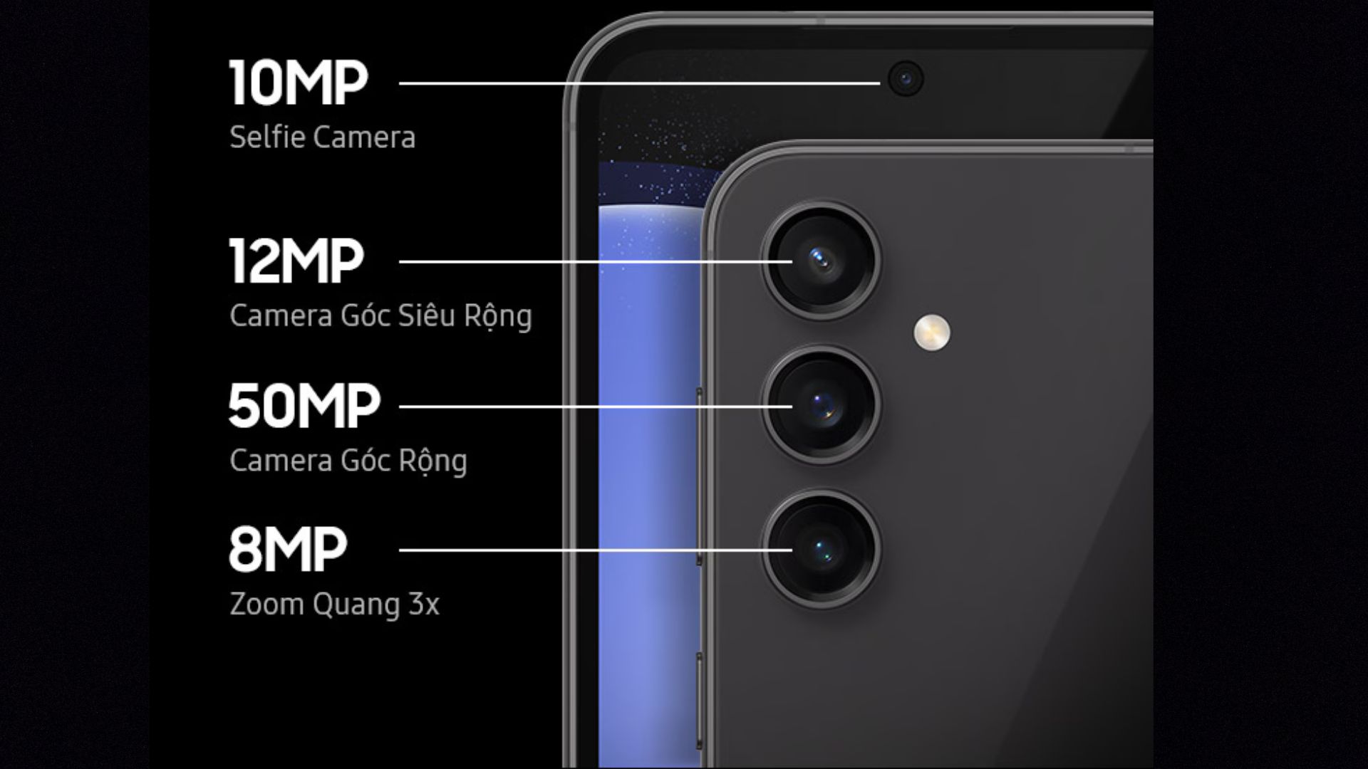 Galaxy S23 FE có camera có độ phân giải lớn