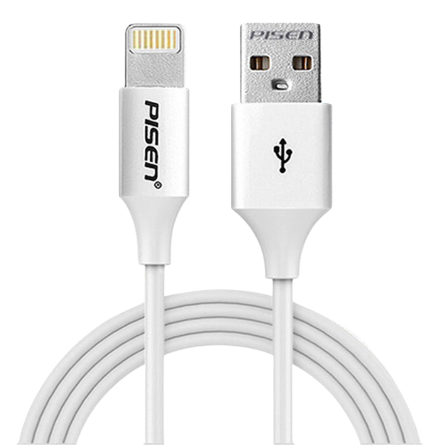 Cáp sạc PISEN - Mr White USB-A to Lightning (1m)