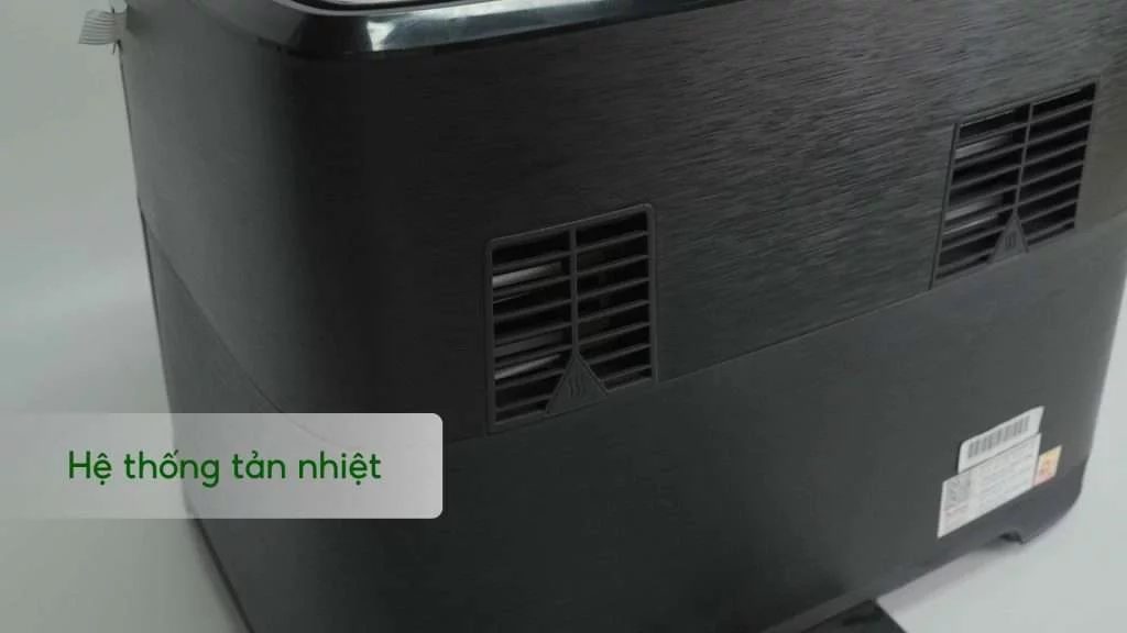 Nồi Chiên Không Dầu Tefal EY905D10 8.3L Đen Kim Loại Hệ thống tản nhiệt