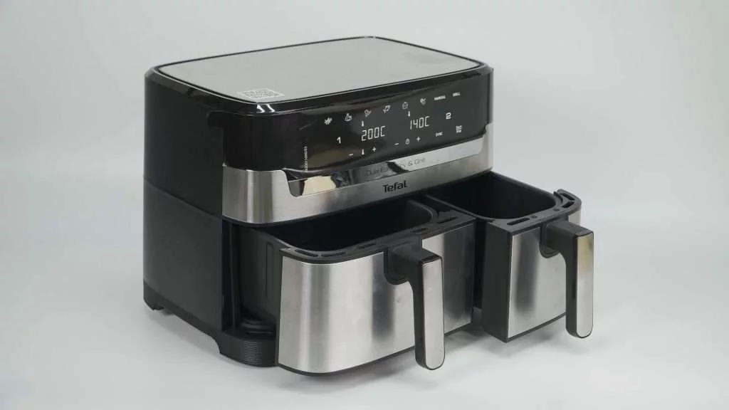 Nồi Chiên Không Dầu Tefal EY905D10 8.3L Đen Kim Loại Thiết kế