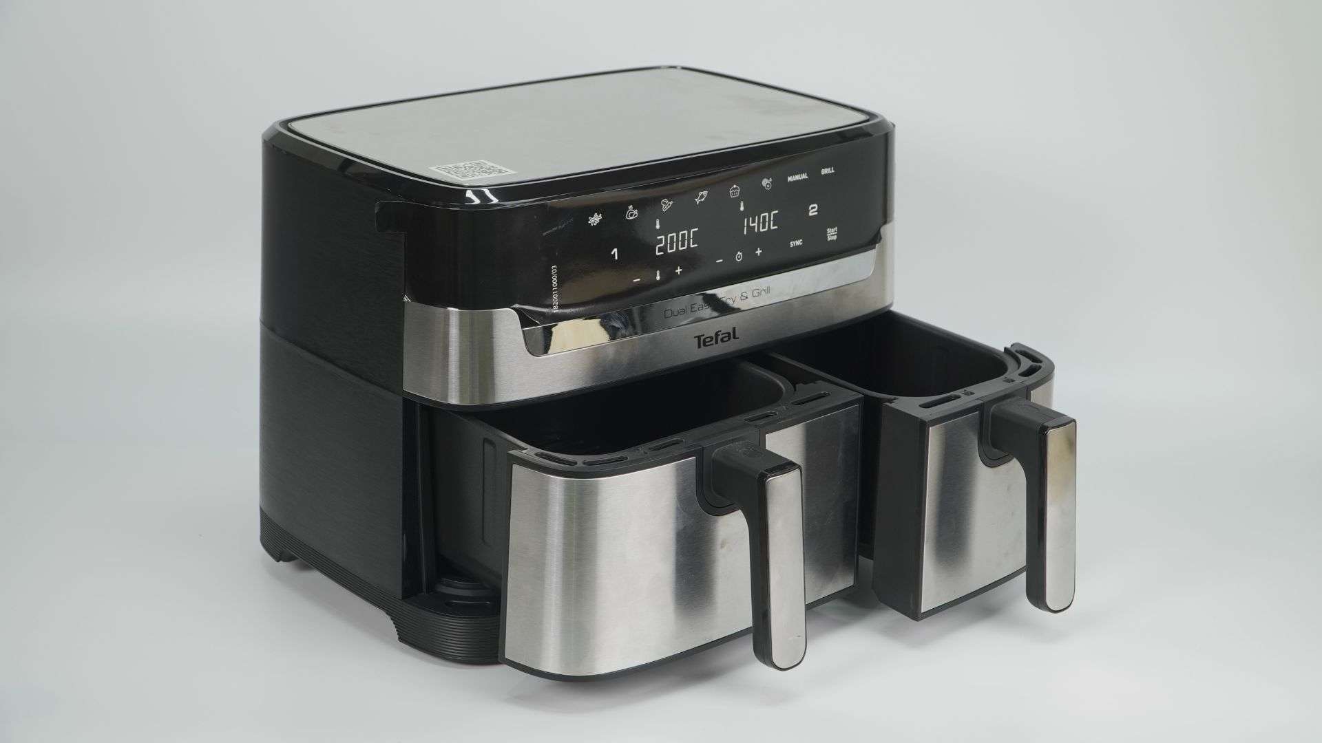 Nồi Chiên Không Dầu Tefal EY905D10 8.3L Đen Kim Loại Thiết kế