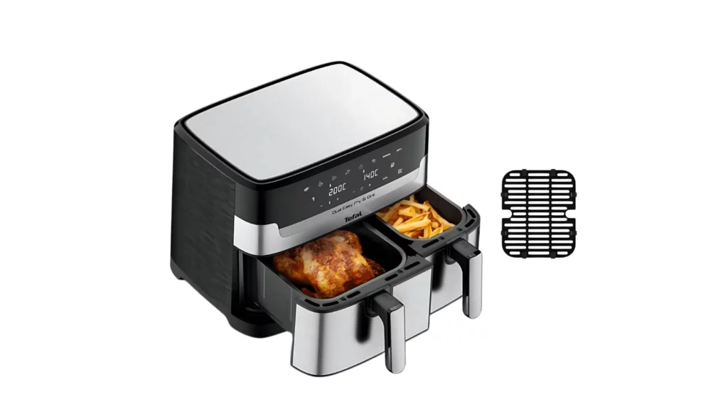 Nồi chiên không dầu Tefal 8.3L (EY905D10) chi tiết trên xuống