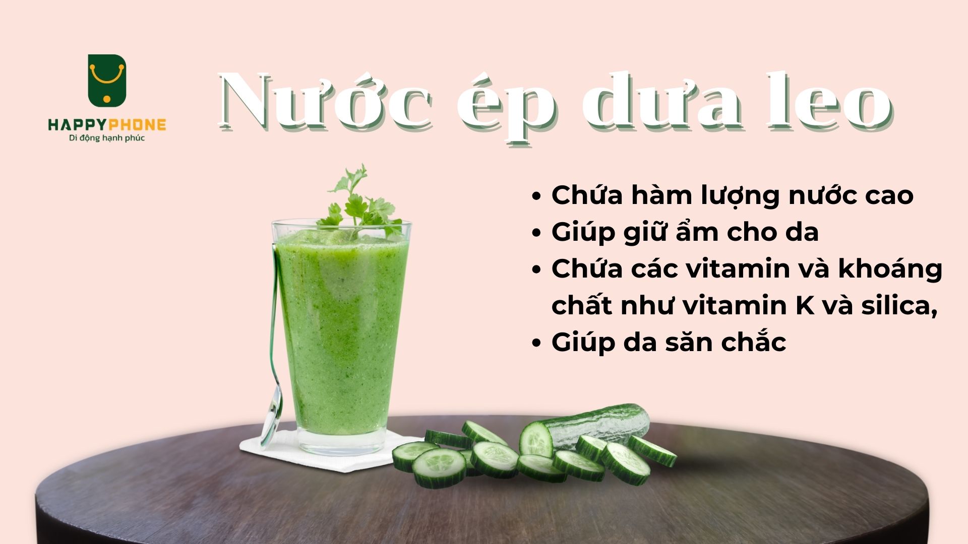 Nước ép dưa leo