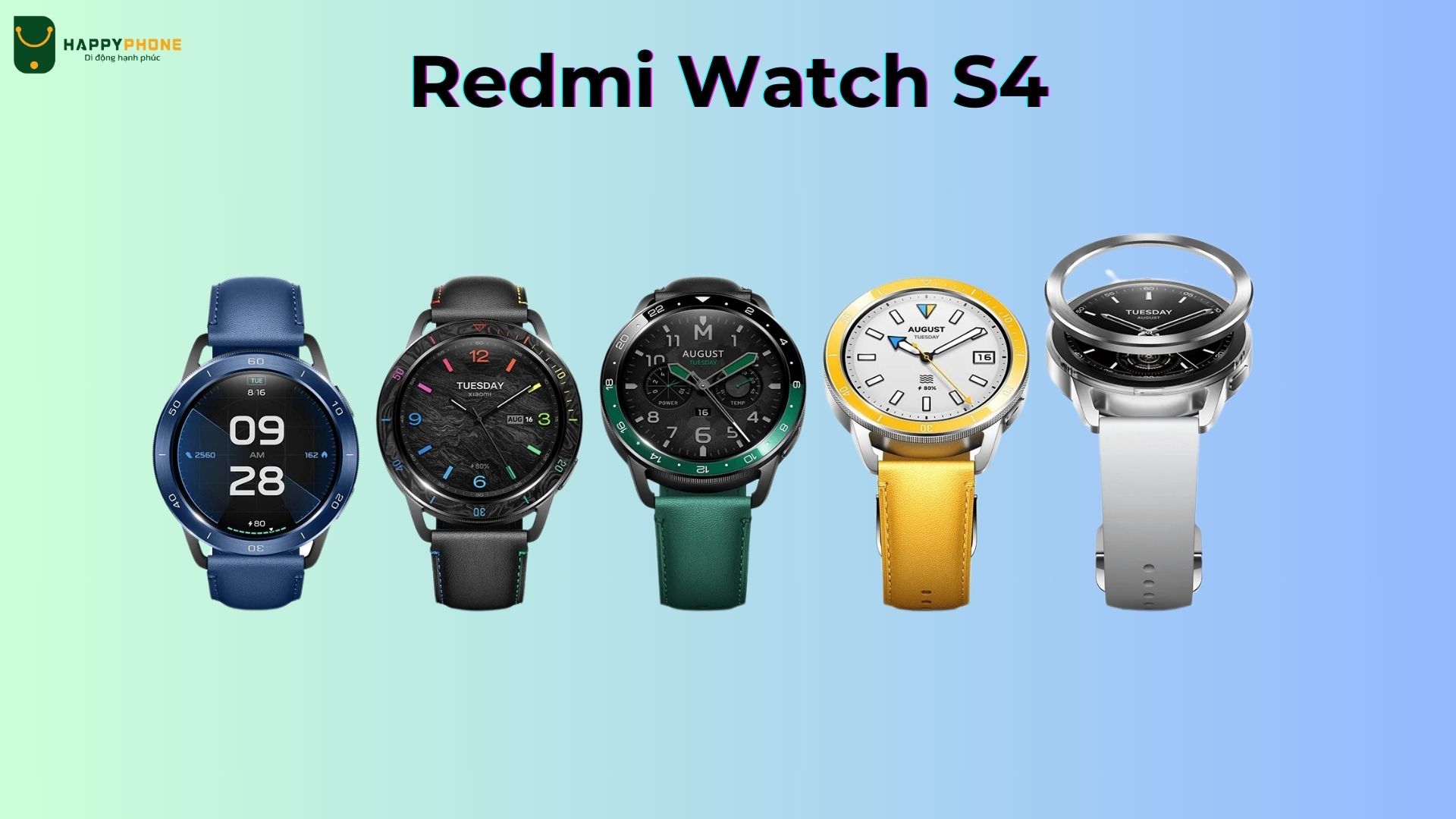 Redmi Watch S4 Thiết Kế Sang Trọng