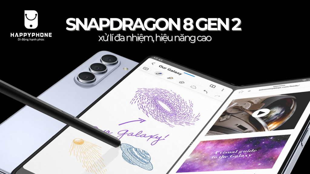 Samsung Galaxy Z Fold5 (12GB-512GB) sở hữu Snapdragon 8 Gen 2