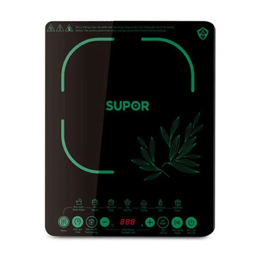 Bếp Điện Từ Supor SDHCB11TVN-GR-210 2100W Xanh Lá