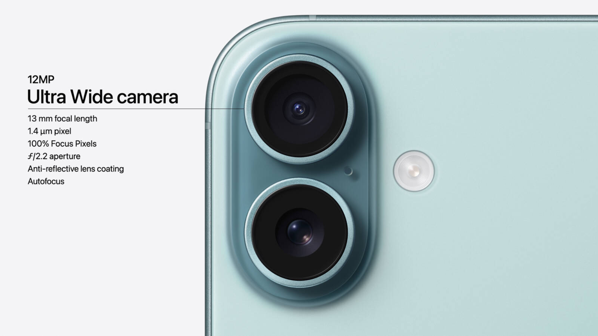 Camera Ultra Wide trên iphone 16 và 16 Plus