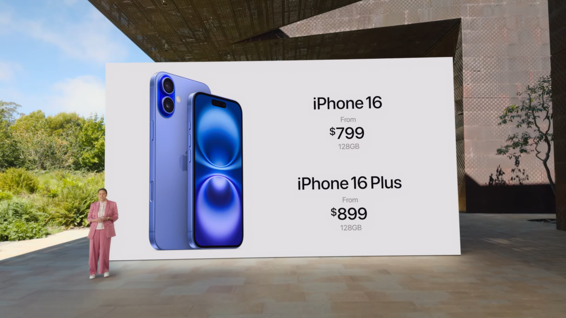 Giá bán của iPhone 16 và 16 Plus