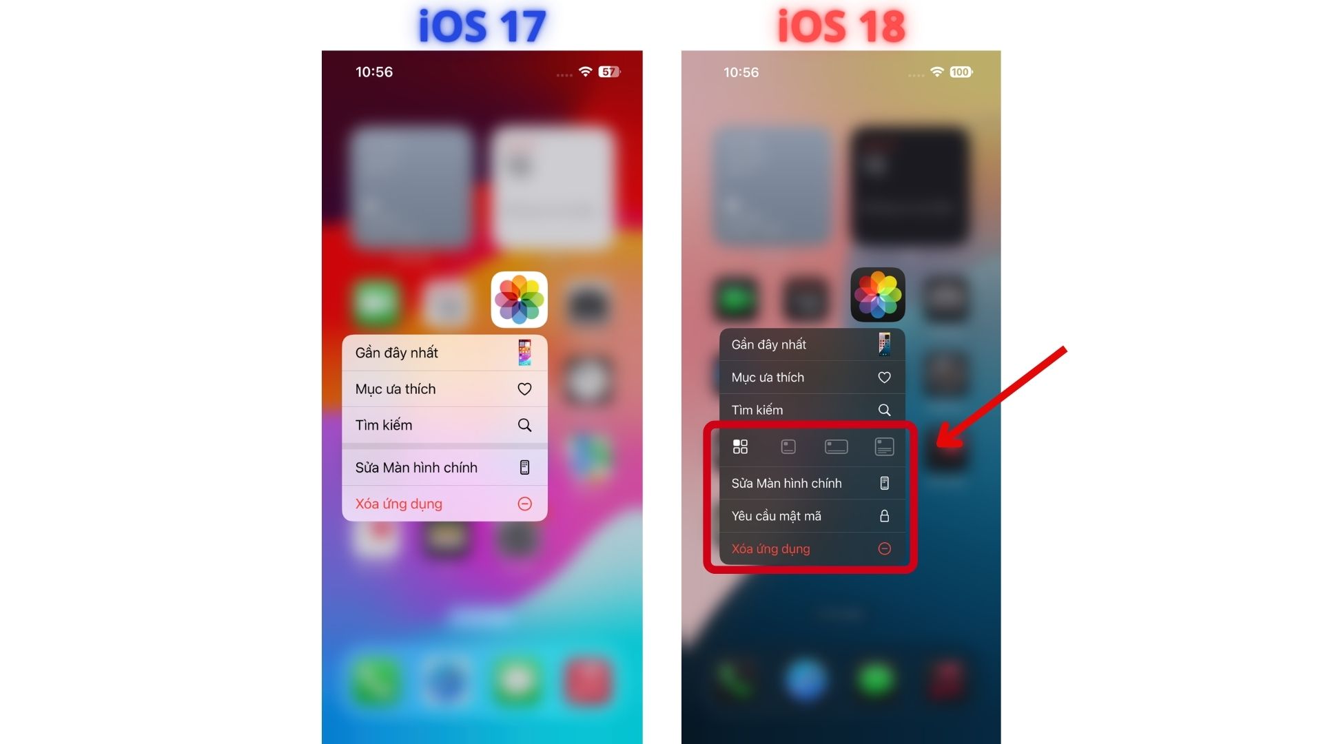 Khóa ứng dụng iOS 18