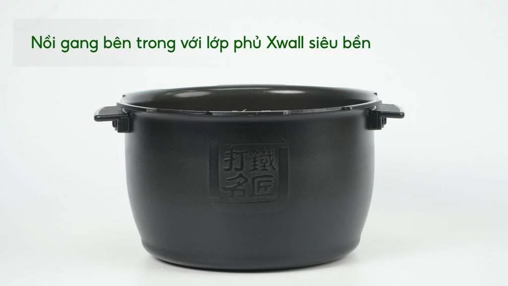 Nồi Cơm Áp Suất Cao Tầng Cuckoo (CRP-HWF1000F_ Nồi gang bên trong với lớp phủ Xwall siêu bền