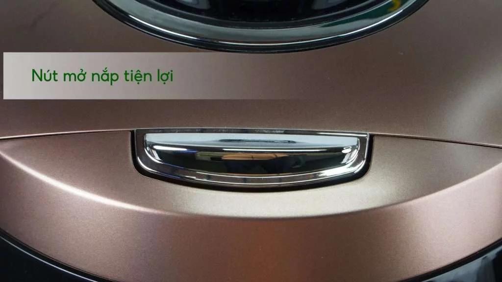 Nồi Cơm Áp Suất Cao Tầng Cuckoo (CRP-HWF1000F_ Nút mở nắp tiện lợi