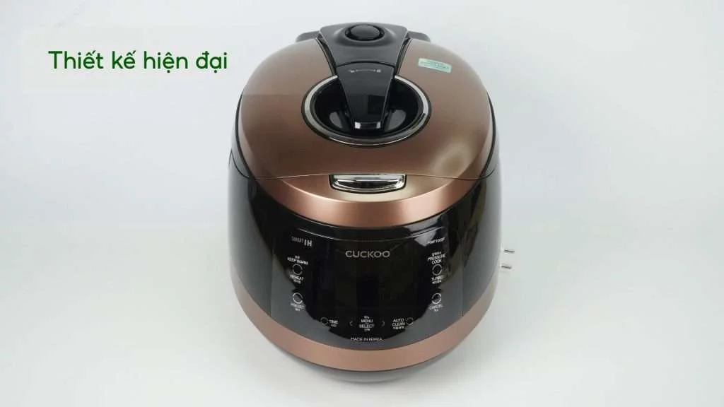 Nồi Cơm Áp Suất Cao Tầng Cuckoo (CRP-HWF1000F_ Thiết kế hiện đại