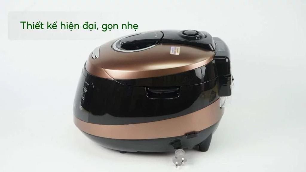 Nồi Cơm Áp Suất Cao Tầng Cuckoo (CRP-HWF1000F_ Thiết kế hiện đại, gọn nhẹ