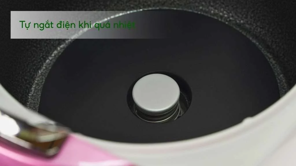 Nồi Cơm Điện Tử Cuckoo (CR-0631F_IVPIVNCV) 1.08L Hồng tím Tự ngắt điện khi quá nhiệt