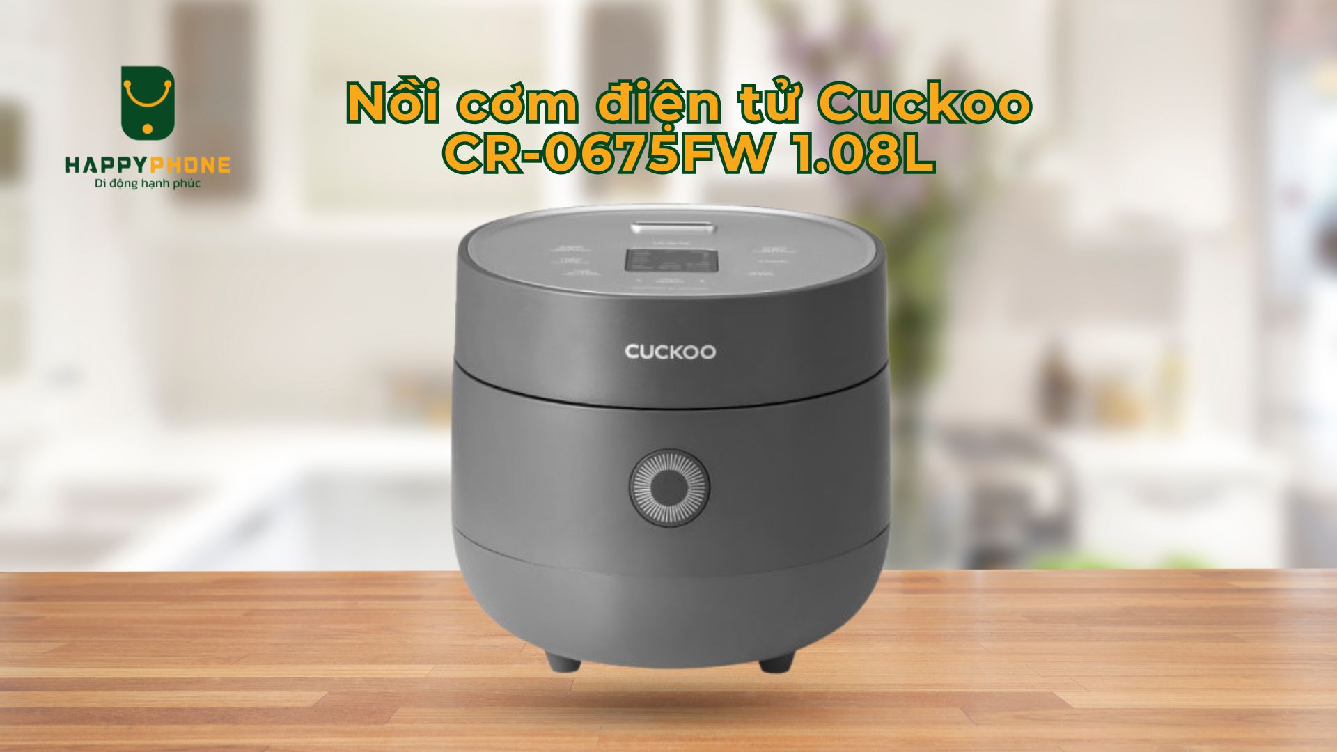 Nồi cơm điện tử Cuckoo CR-0675FW 1.08L (2)