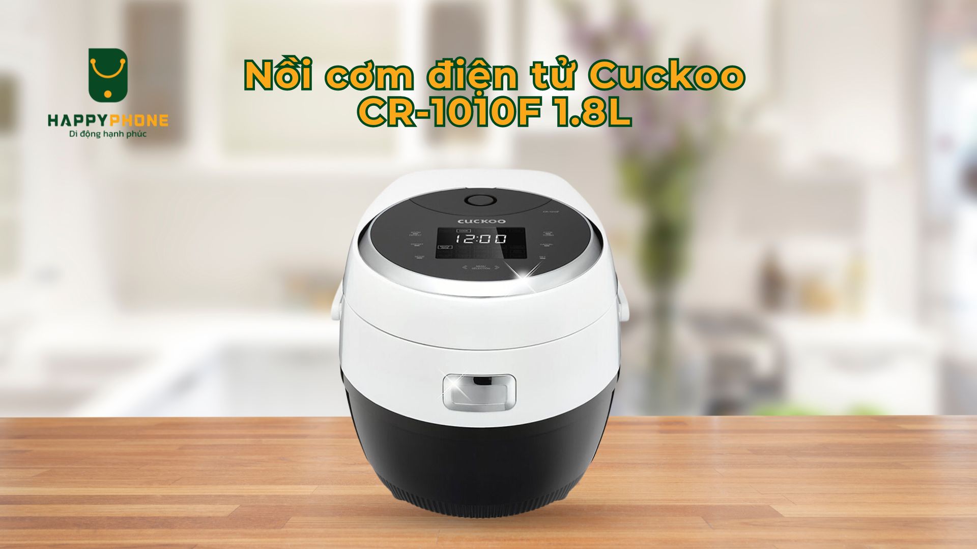 Nồi cơm điện tử Cuckoo CR-1010F 1.8L