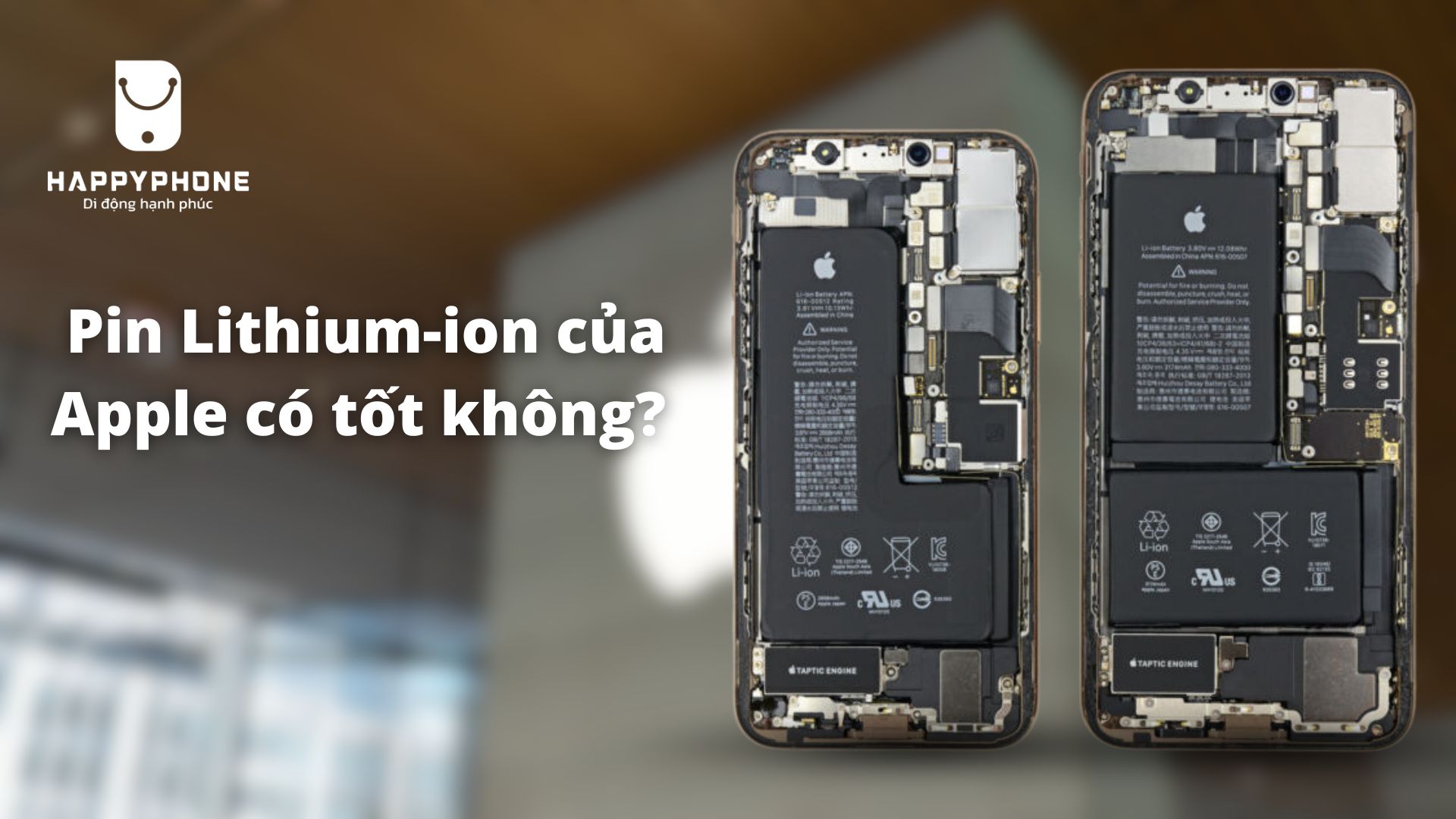 Pin Lithium-ion của Apple có tốt không