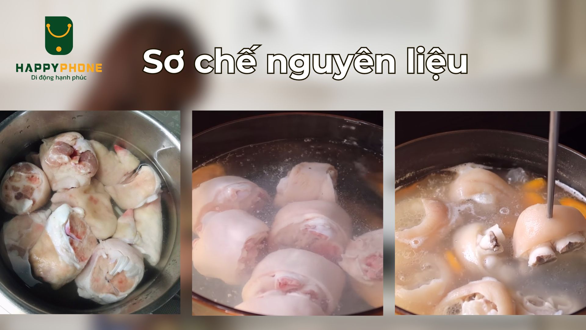 Sơ chế nguyên liệu