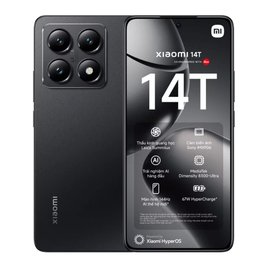 Xiaomi 14T 5G (12G-512GB) - Titan đen