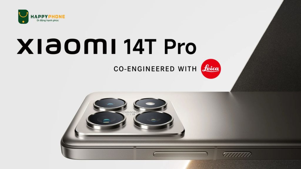 Xiaomi 14T Pro 5G (12GB-512GB) thiết kế mỏng nhẹ