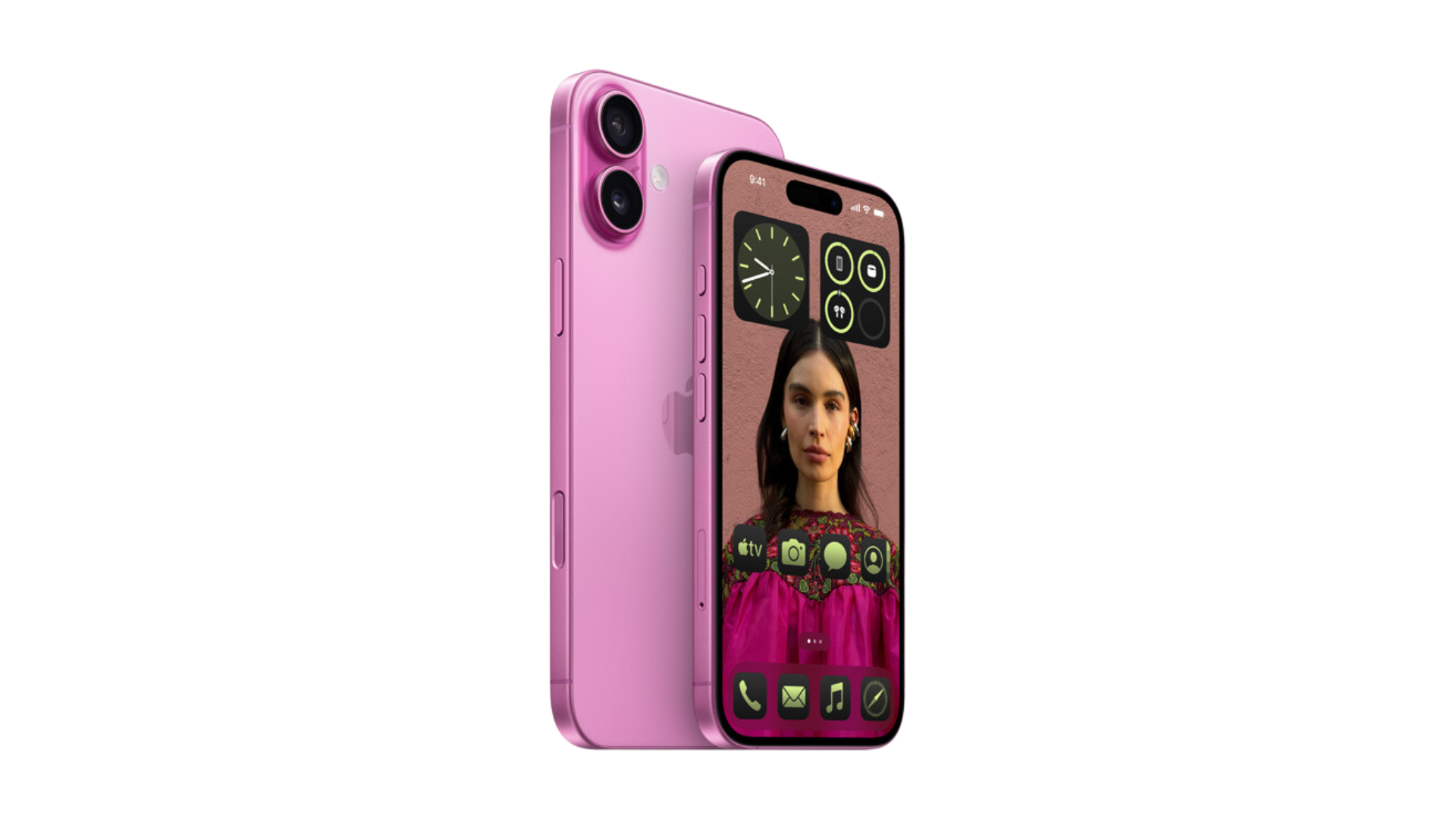 iPhone 16 và 16 Plus màu Hồng (Pink)