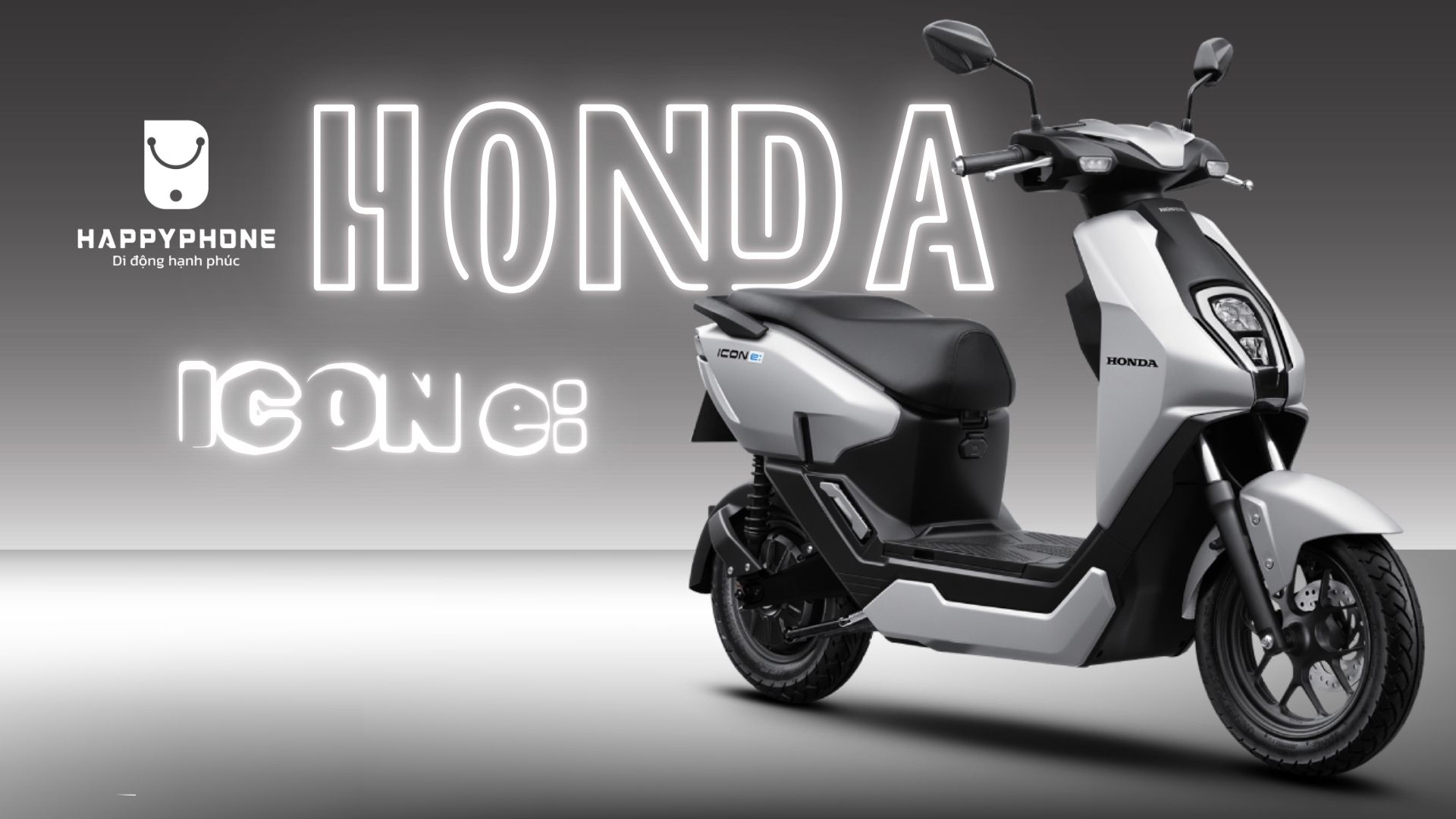 Dòng xe máy điện giá rẻ cho học sinh, sinh viên Honda ICON e