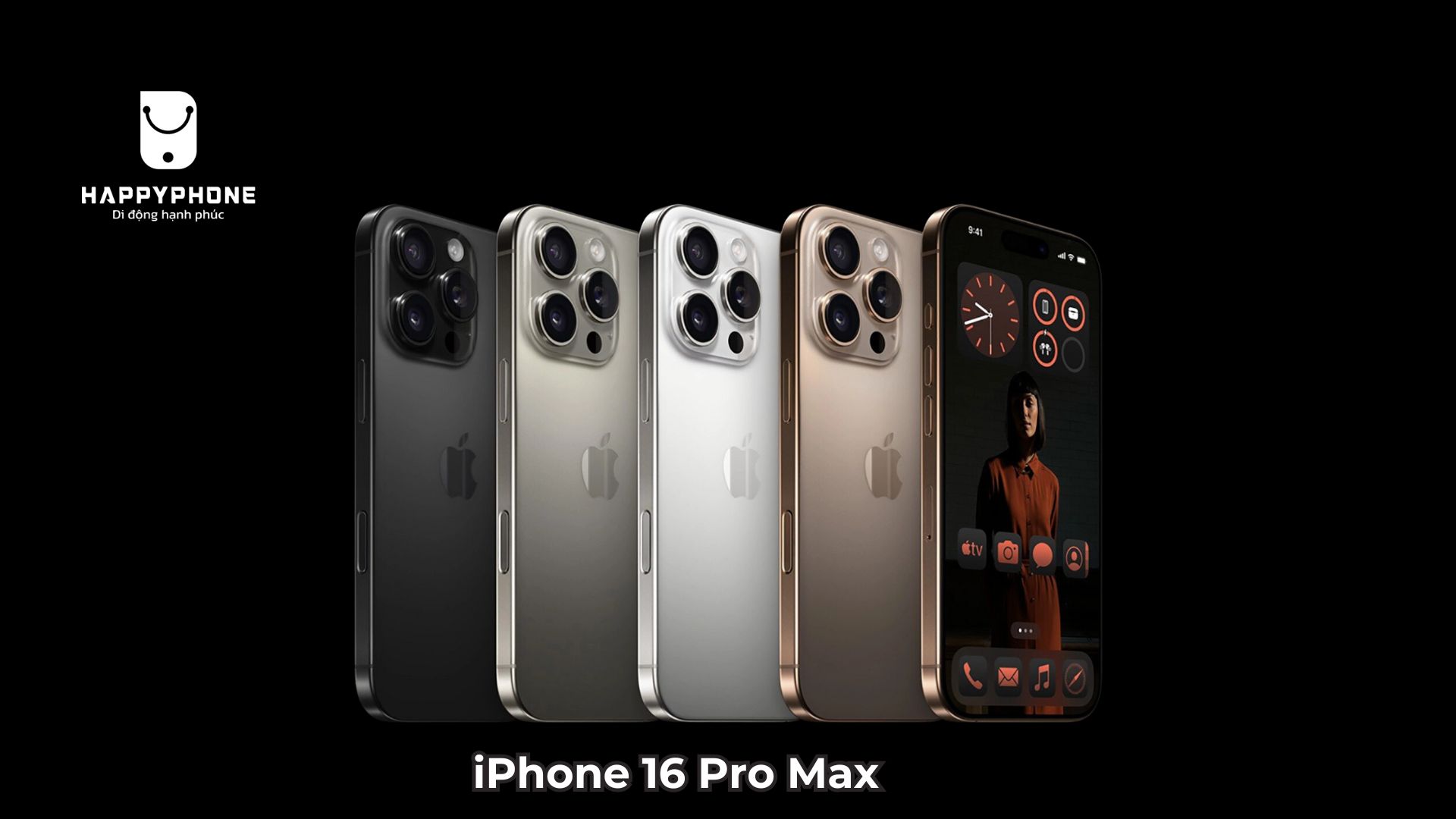 Màu sắc của iPhone 16 Pro Max