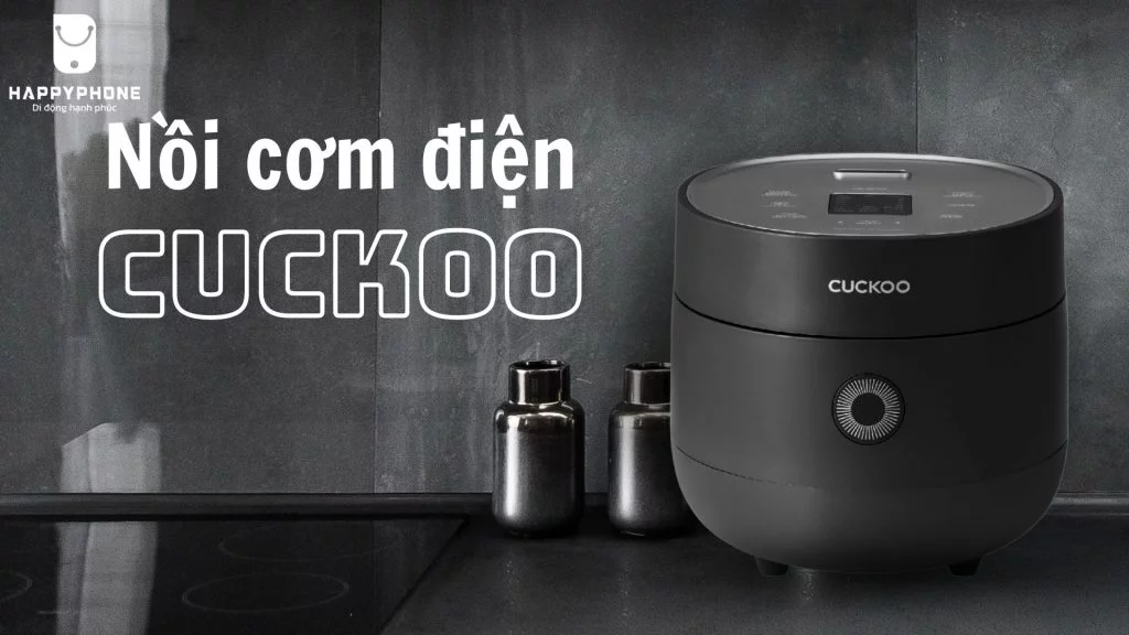 Nồi cơm Cuckoo màu xám