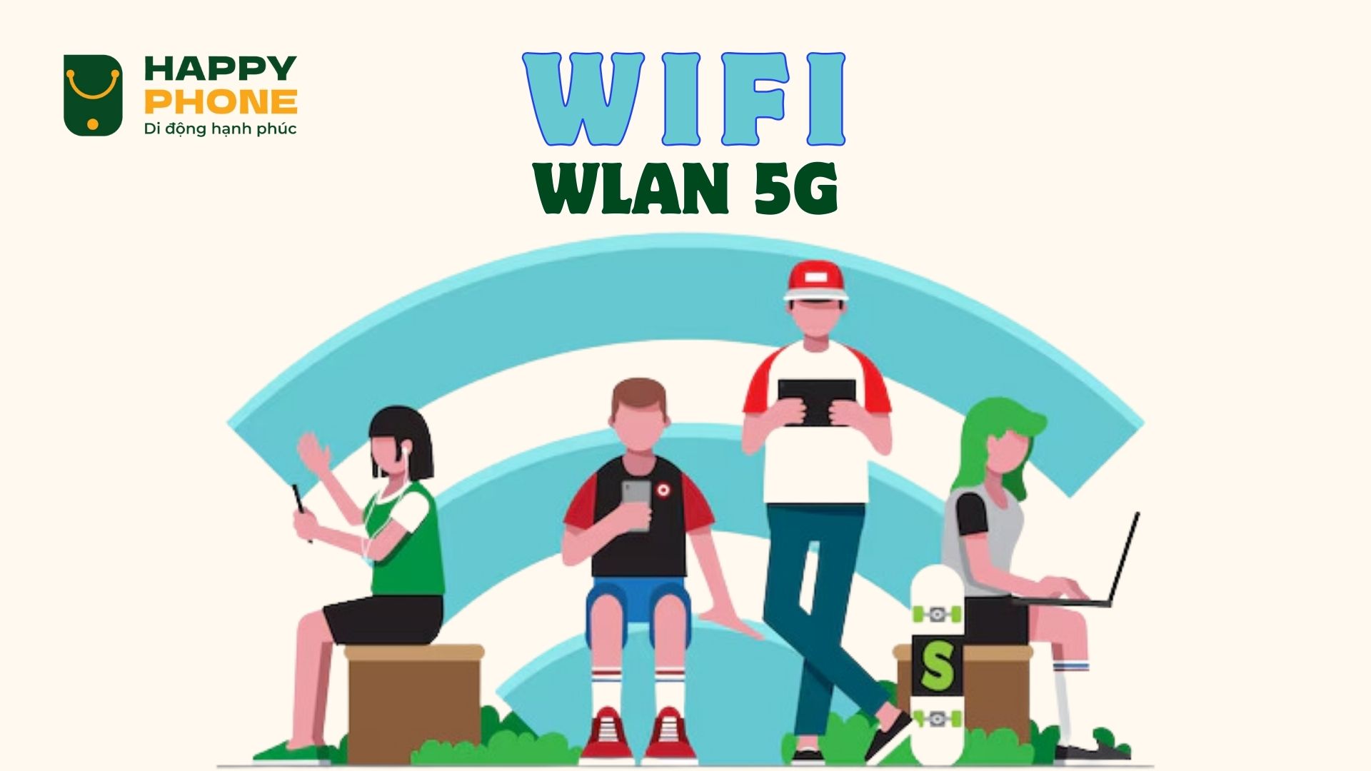 Wifi WLAN 5G có băng thông rộng và truyền tải dữ liệu nhanh hơn