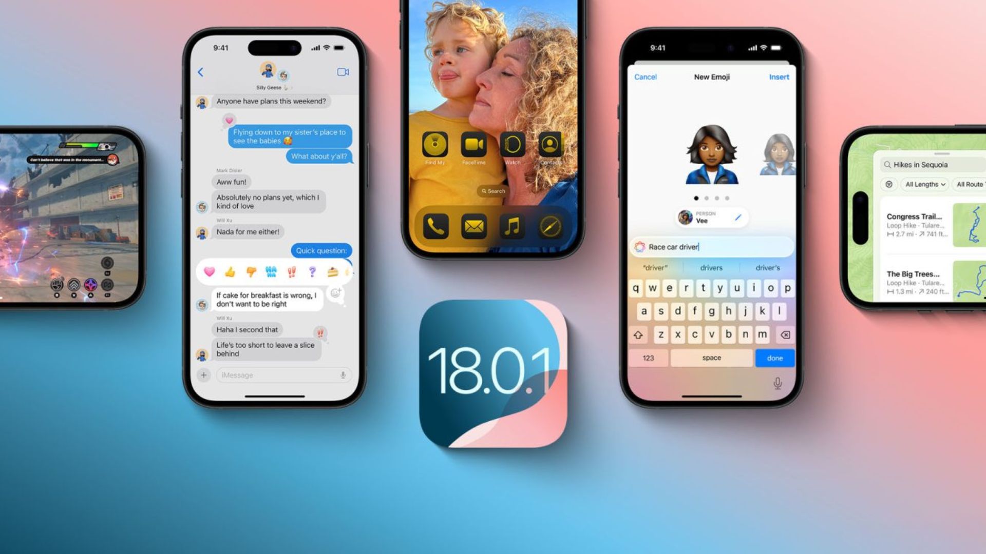 iOS 18.0.1 sửa lỗi dành cho iPhone 16 Series