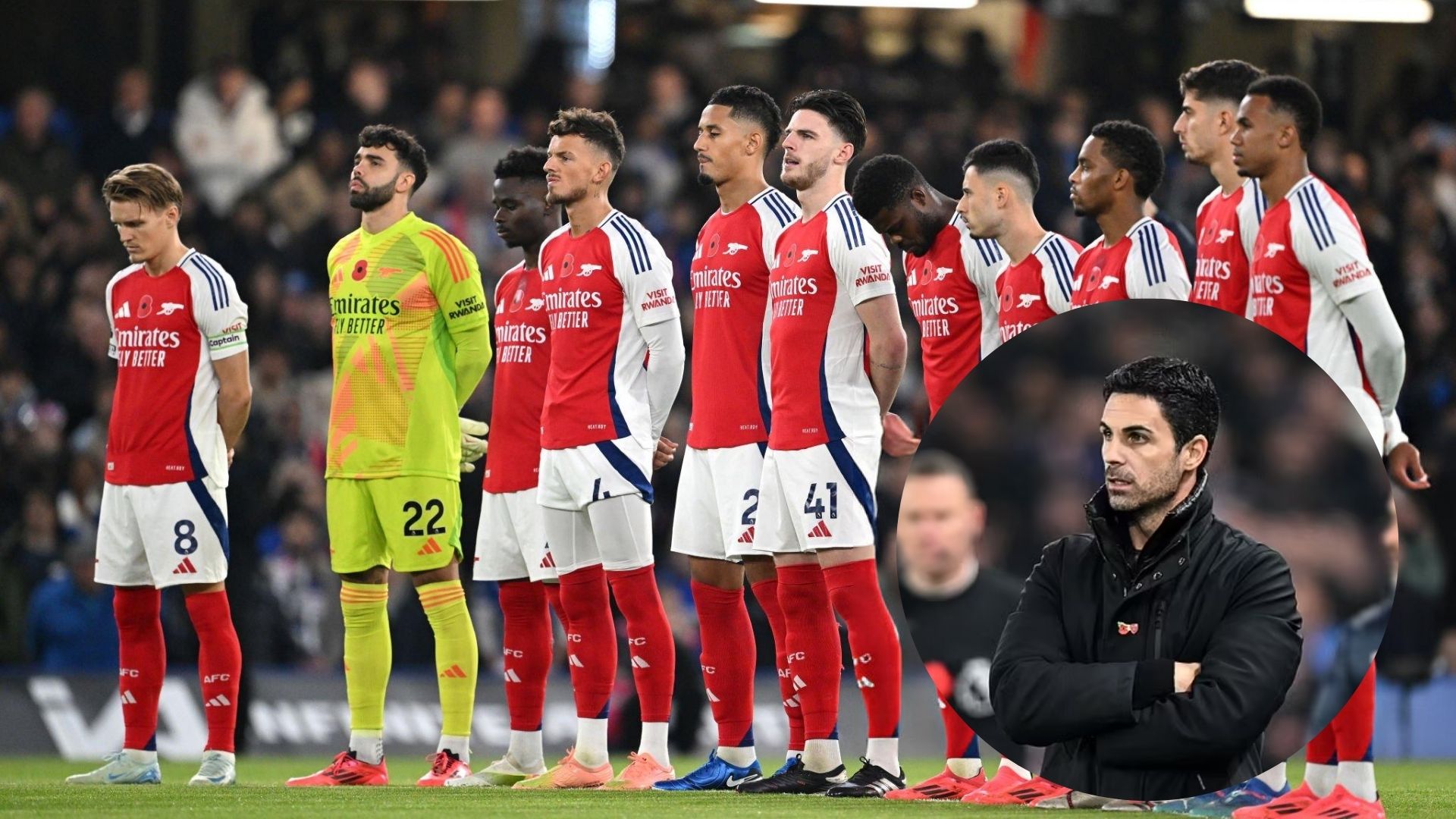 Áp lực ngày càng lớn lên Arsenal