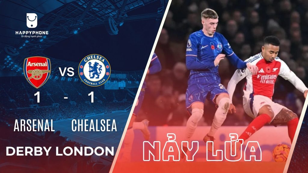 Bảng xếp hạng Chelsea đấu với Arsenal