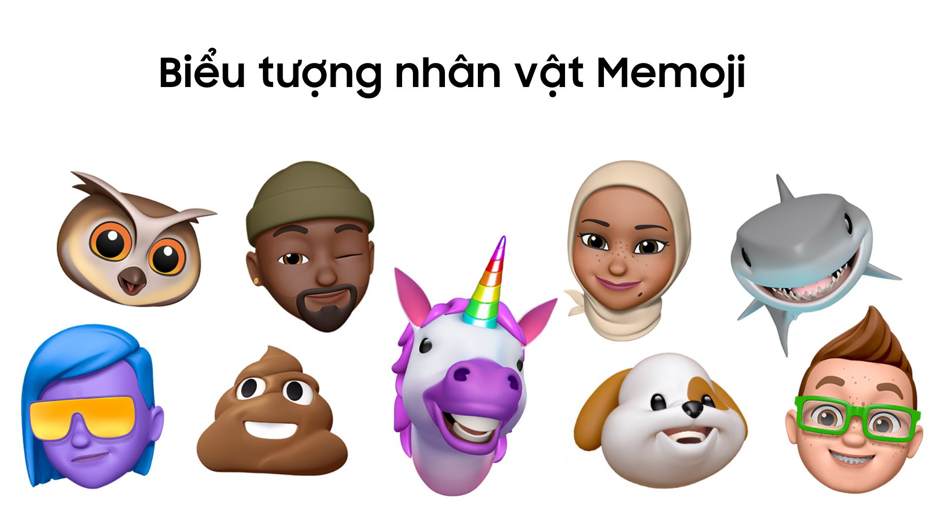 Biểu tượng nhân vật Memoji