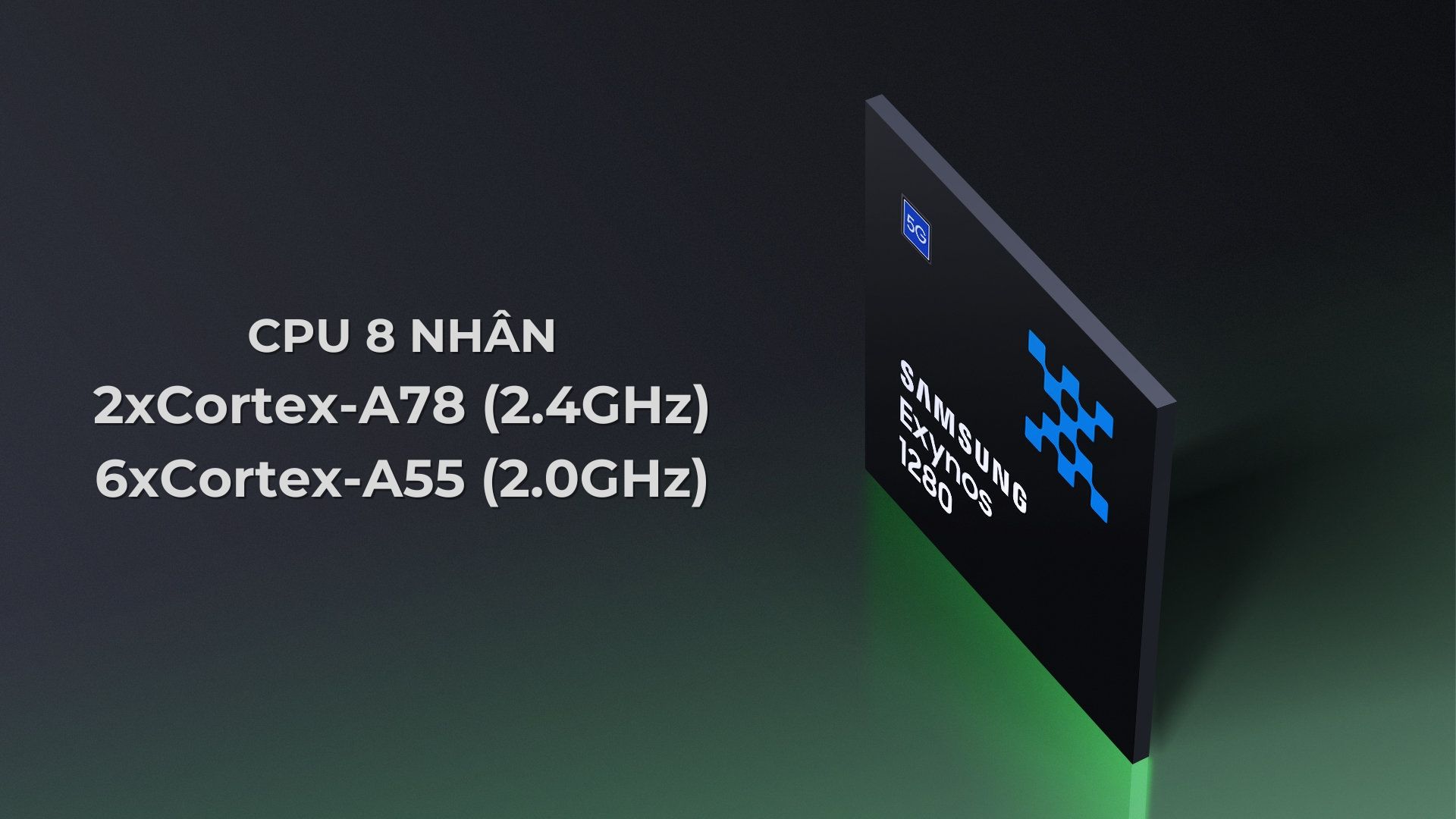 CPU 8 nhân 2.4GHz